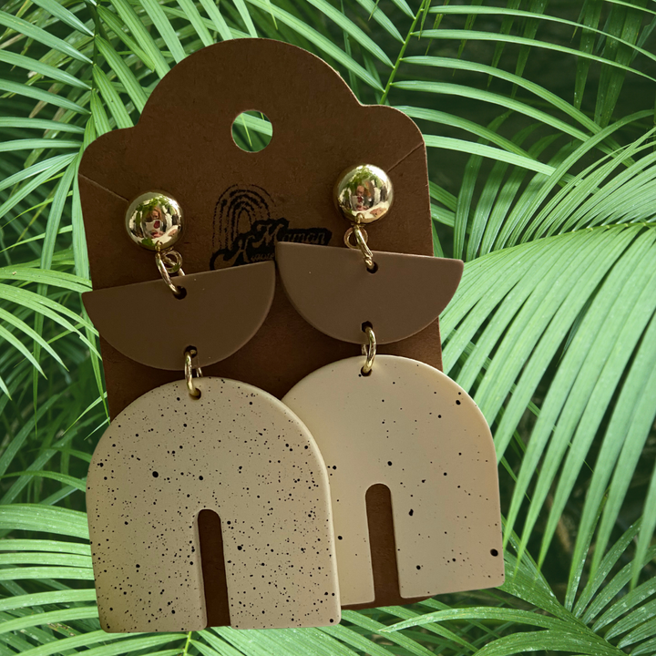 NAPA VALLEY- BOUCLES D'OREILLES ARGILE POLYMÈRE