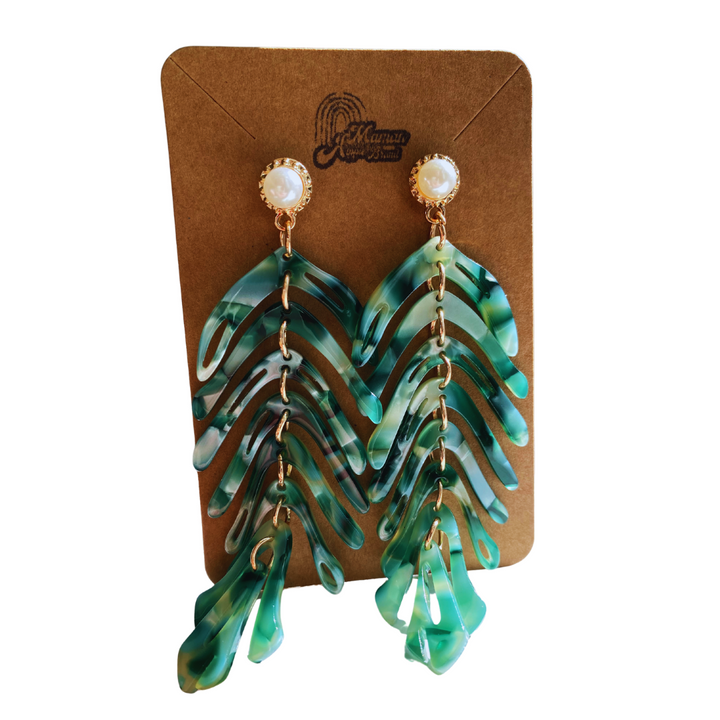 BOUCLES D'OREILLES resine - Pismo Beach