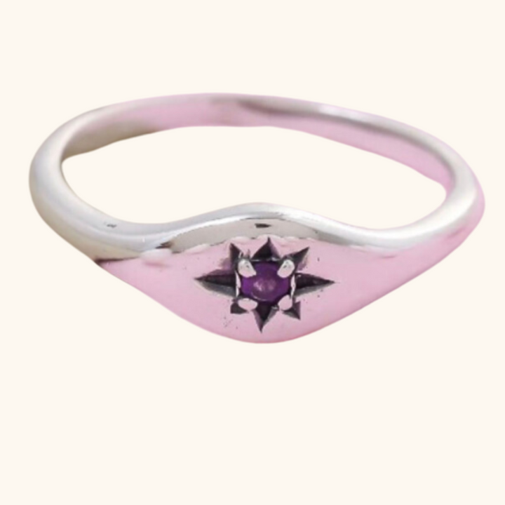 Bague STAR AMÉTHYSTE