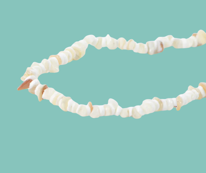 Charm pour téléphone portable en perles de pierre Dunes