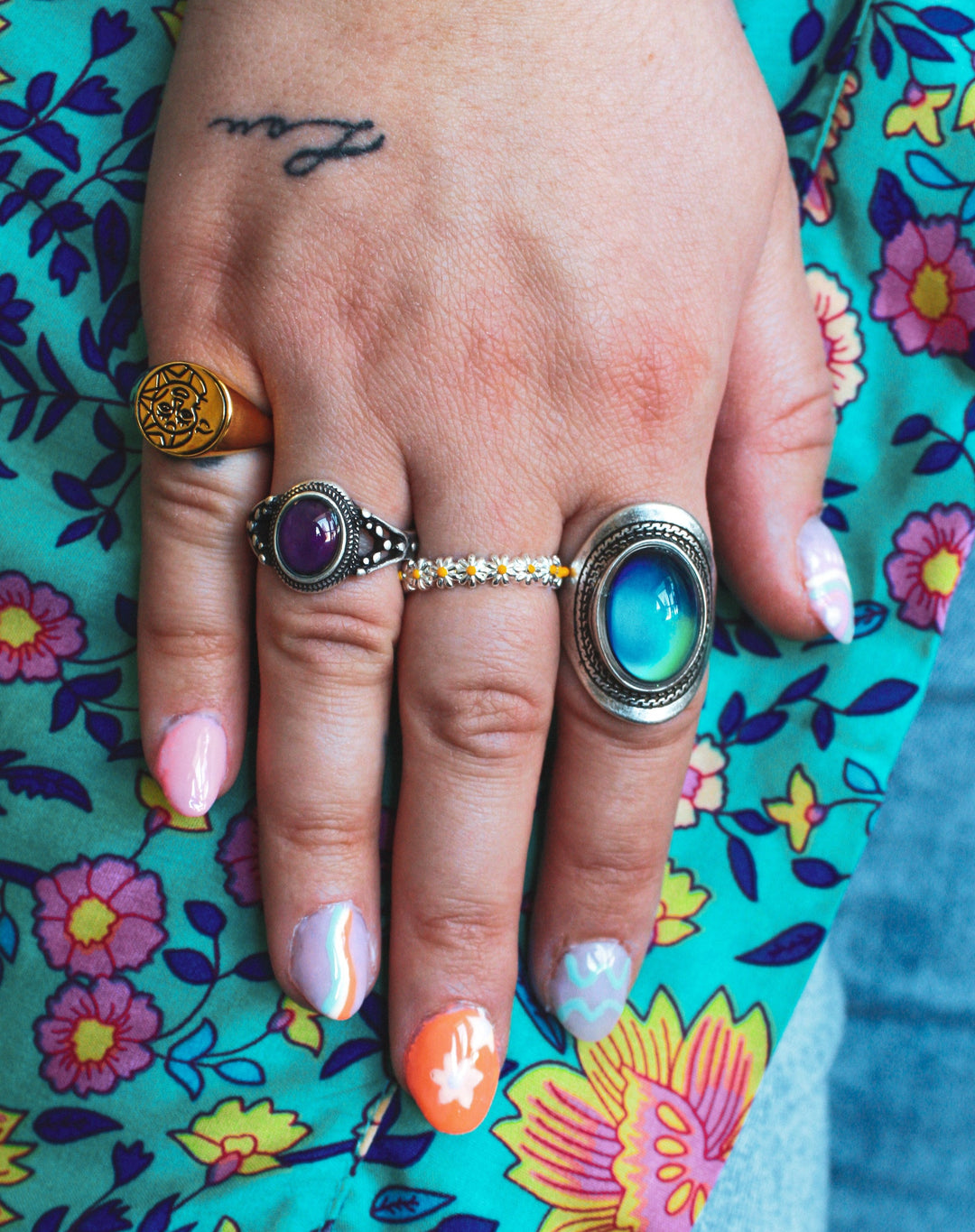 Bague Mood ring - XXL