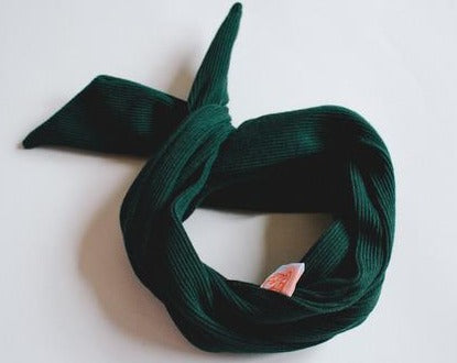 METAL ROD HEADBAND - GREEN